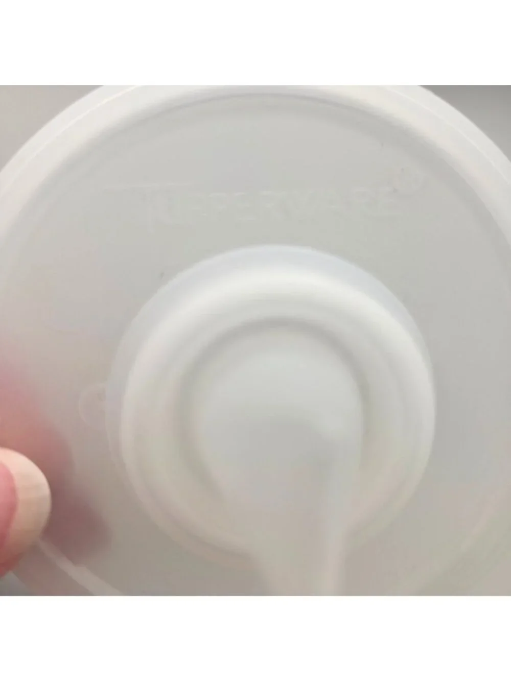 Vintage Tupperware Sipper Seal Sippy Cup Lid Replacement #307 Clear 3.5